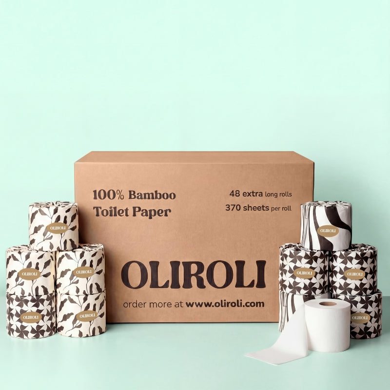 100% Bamboo Toilet Paper - Sleek Edition
