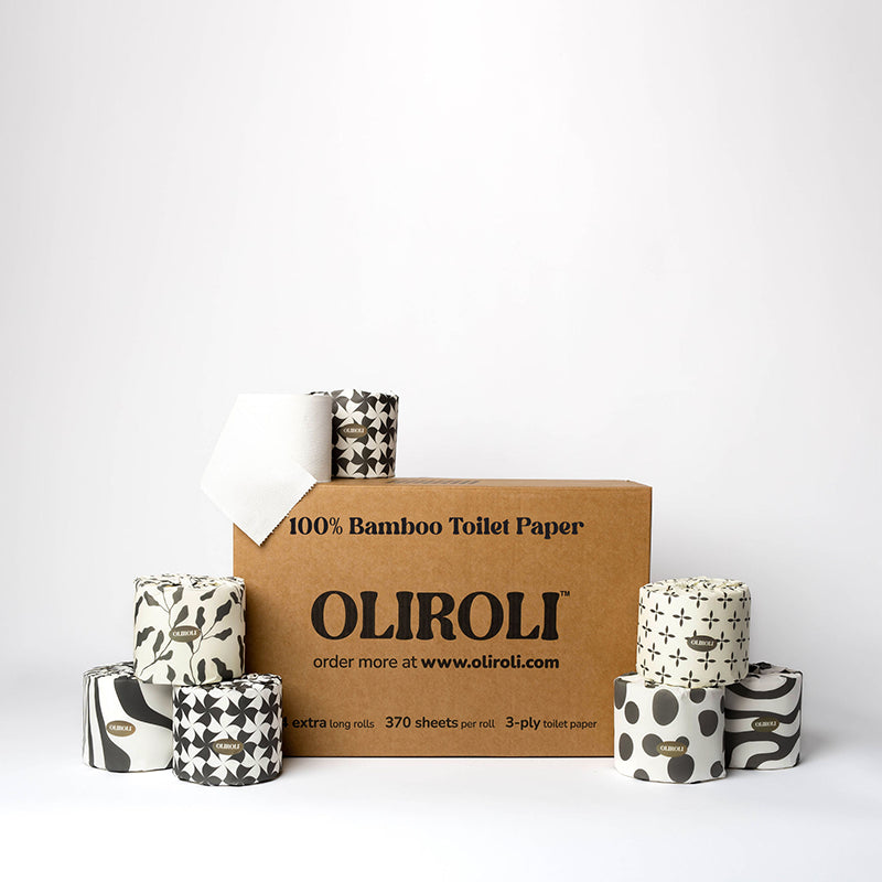 100% Bamboo Toilet Paper - Sleek Edition