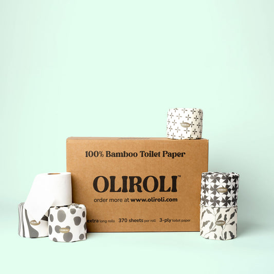 100% Bamboo Toilet Paper - Sleek Edition