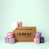 100% Bamboo Toilet Paper - Cheerful Edition