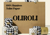 100% Bamboo Toilet Paper - Sleek Edition