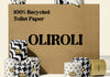 100% Recycled Toilet Paper - Sleek Edition