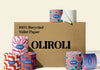 100% Recycled Toilet Paper - Cheerful Edition
