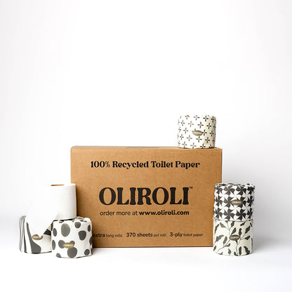 100% Bamboo Toilet Paper - Sleek Edition