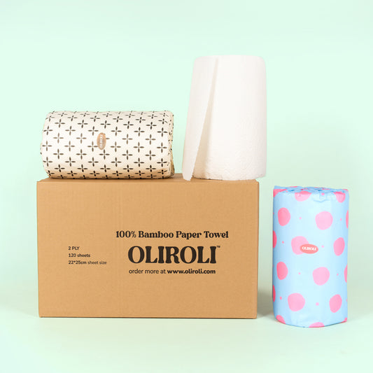 100% Bamboo Paper Towels
