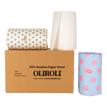 100% Bamboo Paper Towels