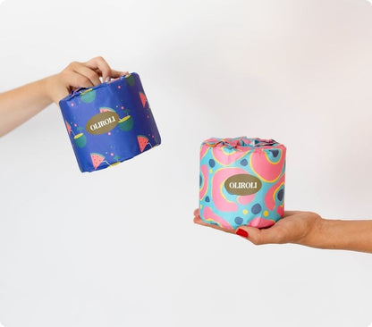 100% Recycled Toilet Paper - Cheerful Edition